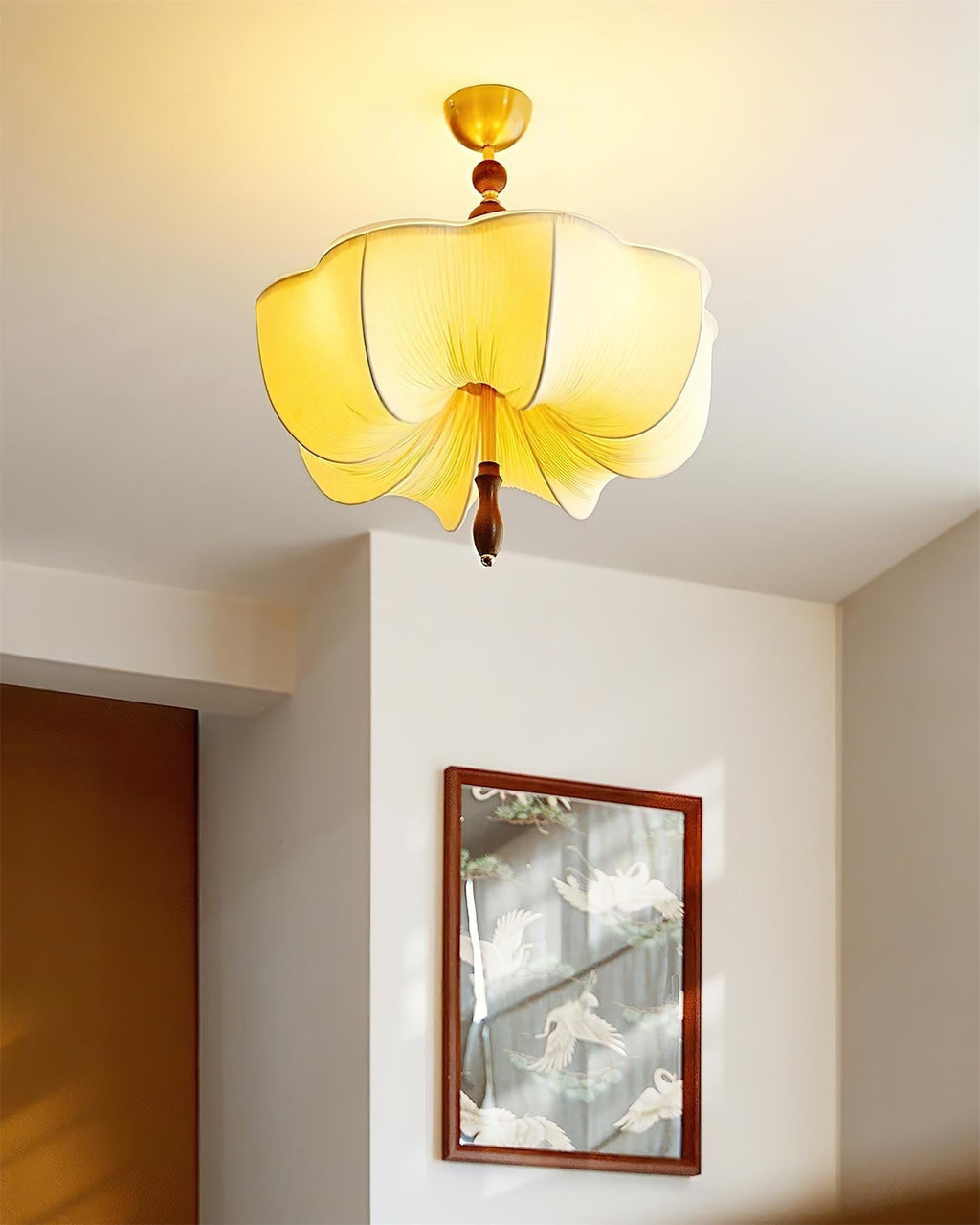 Casteroria Fabric Ceiling Light-Moonnatur