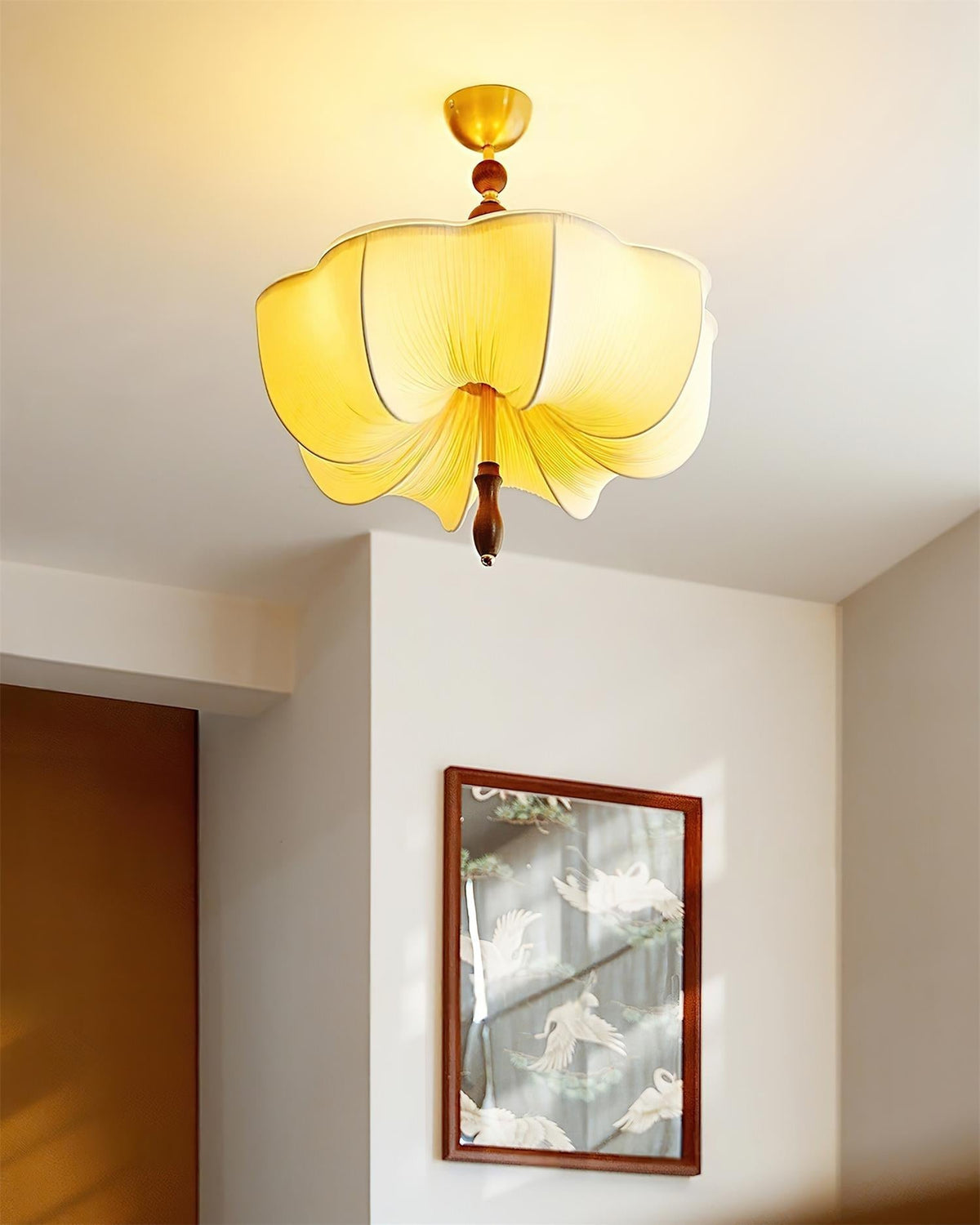 Casteroria Fabric Ceiling Light-Moonnatur