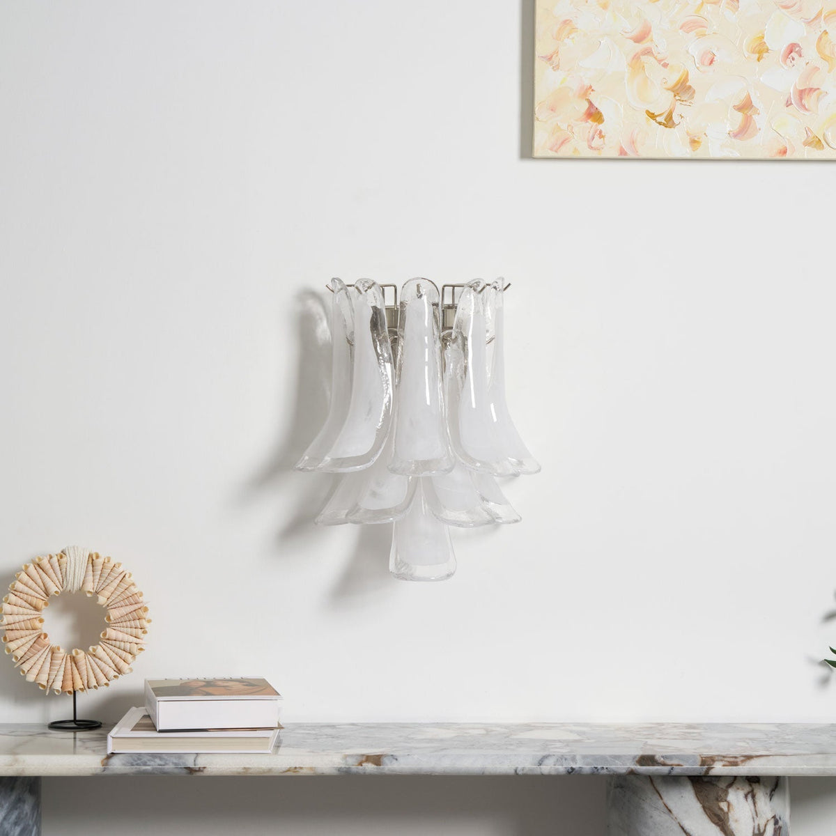 Hildenmere Glass Wall Light-Moonnatur