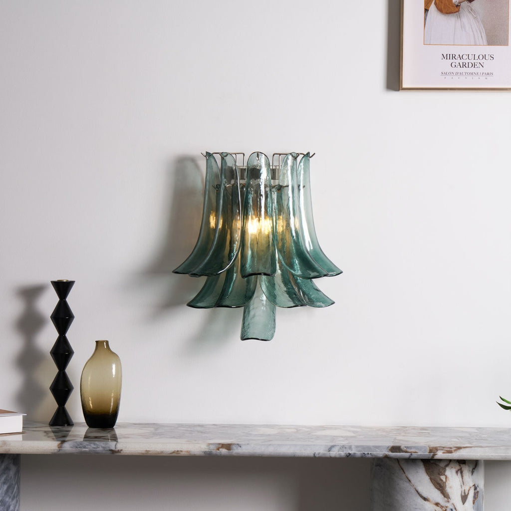 Hildenmere Glass Wall Light-Moonnatur