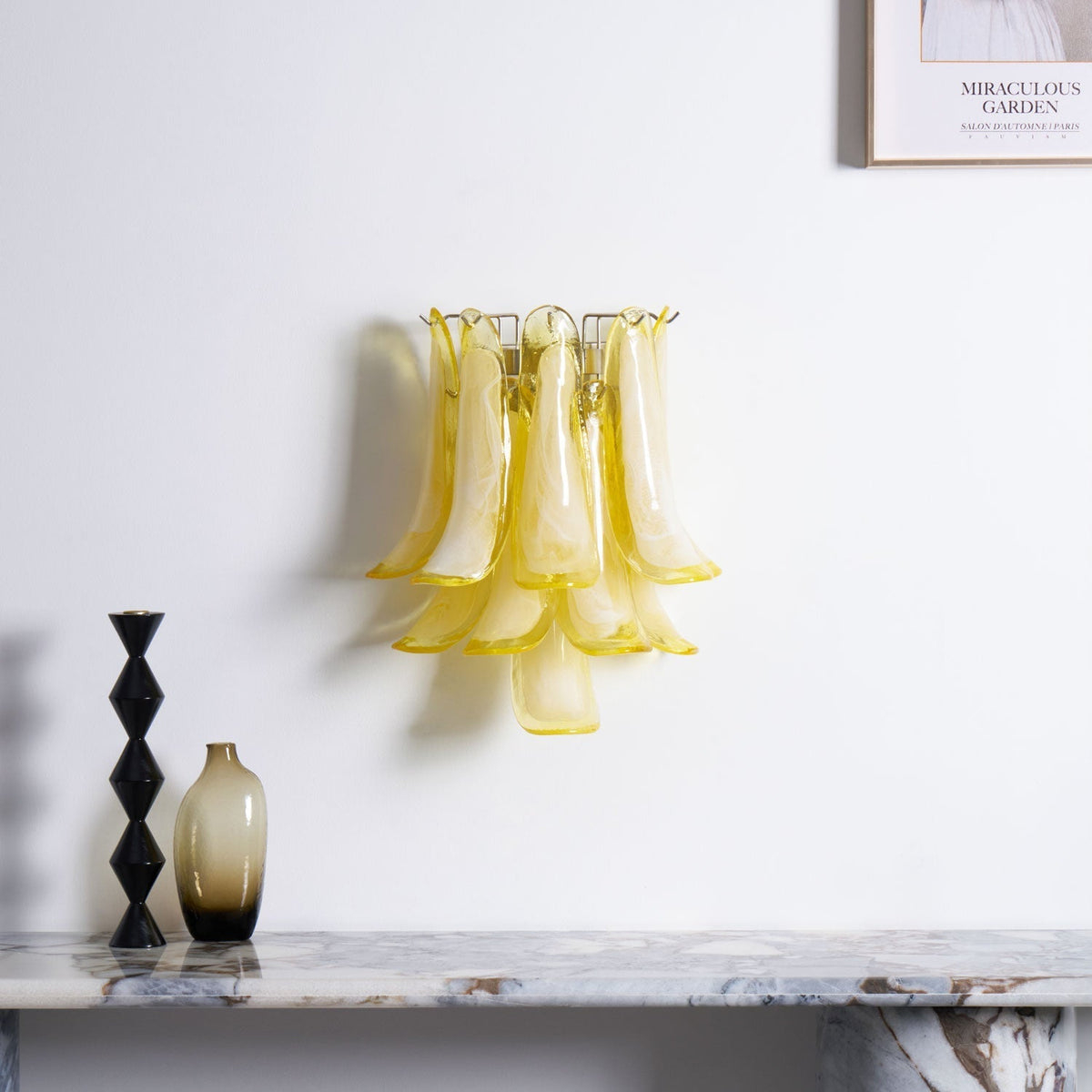 Hildenmere Glass Wall Light-Moonnatur