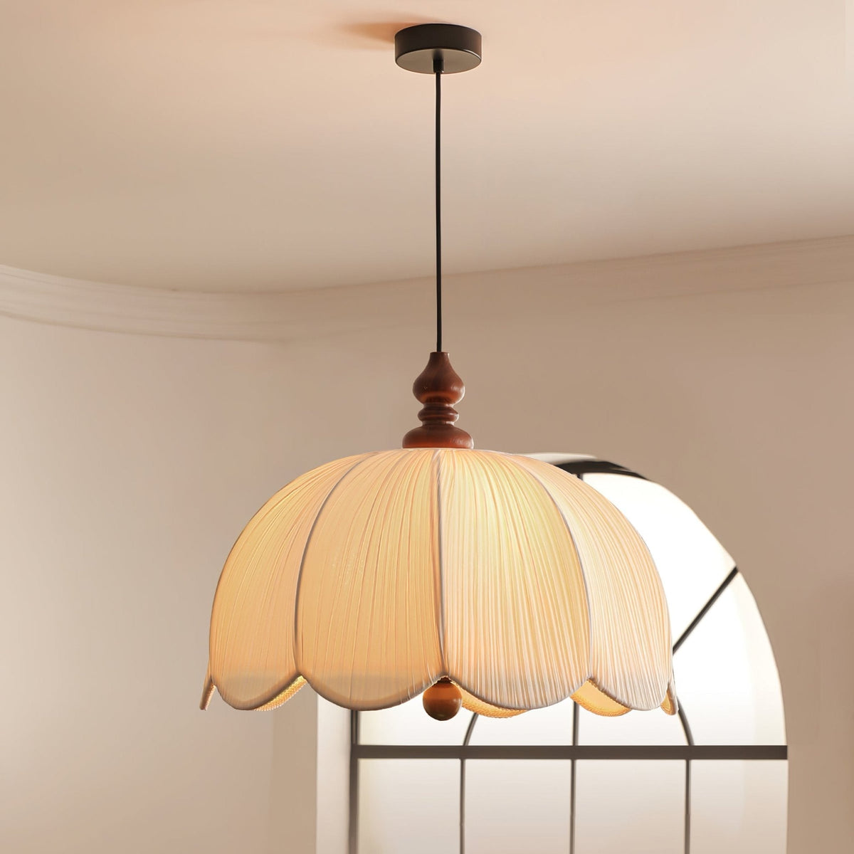Cardelhill Fabric Pendant Light-Moonnatur