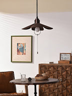 Galenelle Linen Pendant Light-Moonnatur