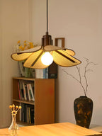 Galenelle Linen Pendant Light-Moonnatur