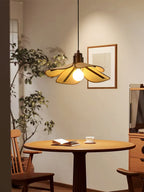 Galenelle Linen Pendant Light-Moonnatur