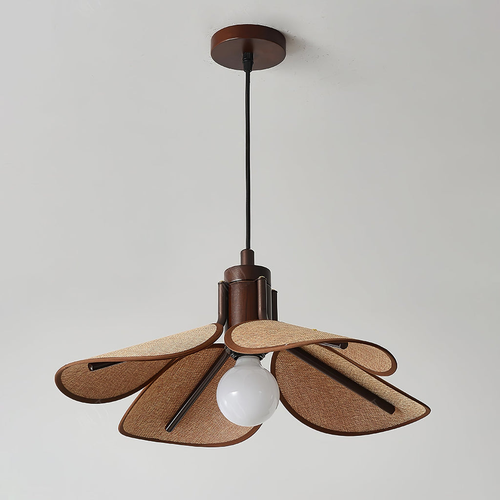 Galenelle Linen Pendant Light-Moonnatur