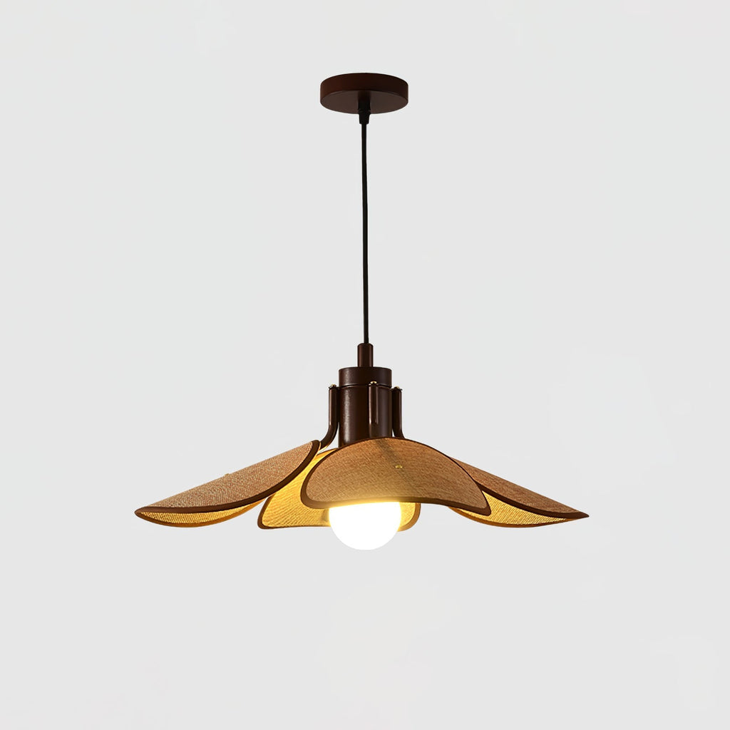 Galenelle Linen Pendant Light-Moonnatur