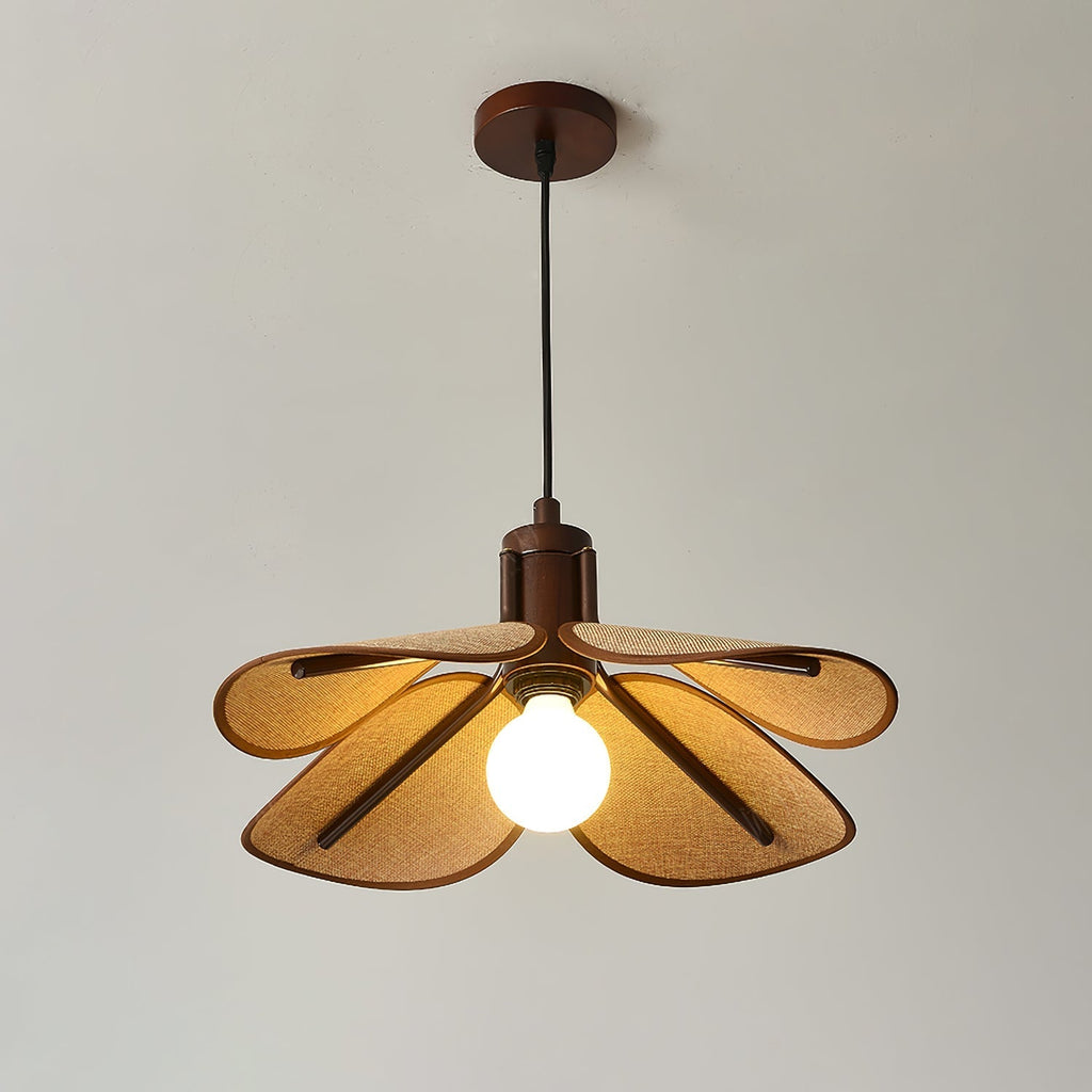 Galenelle Linen Pendant Light-Moonnatur
