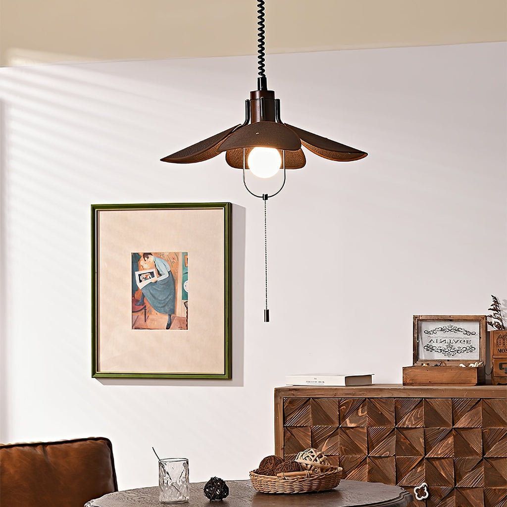 Galenelle Linen Pendant Light-Moonnatur