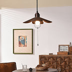 Galenelle Linen Pendant Light-Moonnatur