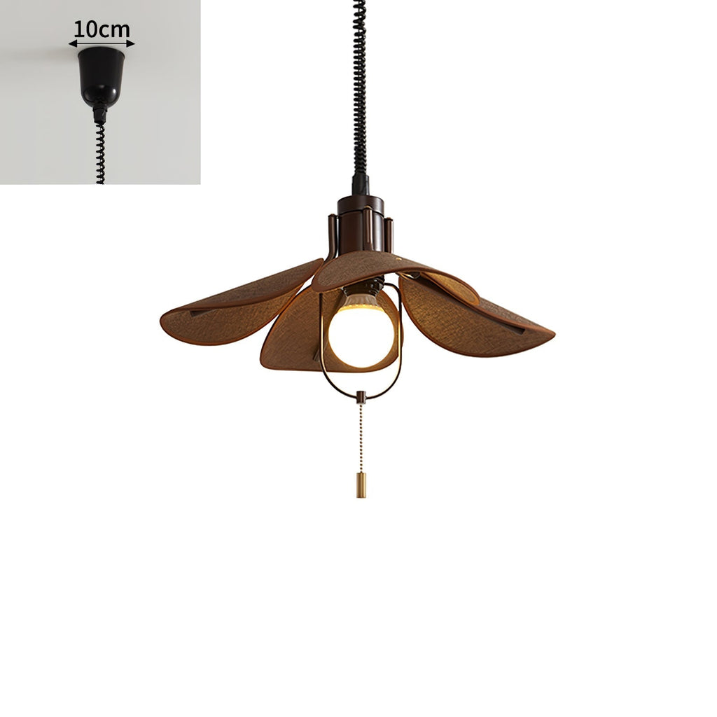 Galenelle Linen Pendant Light-Moonnatur