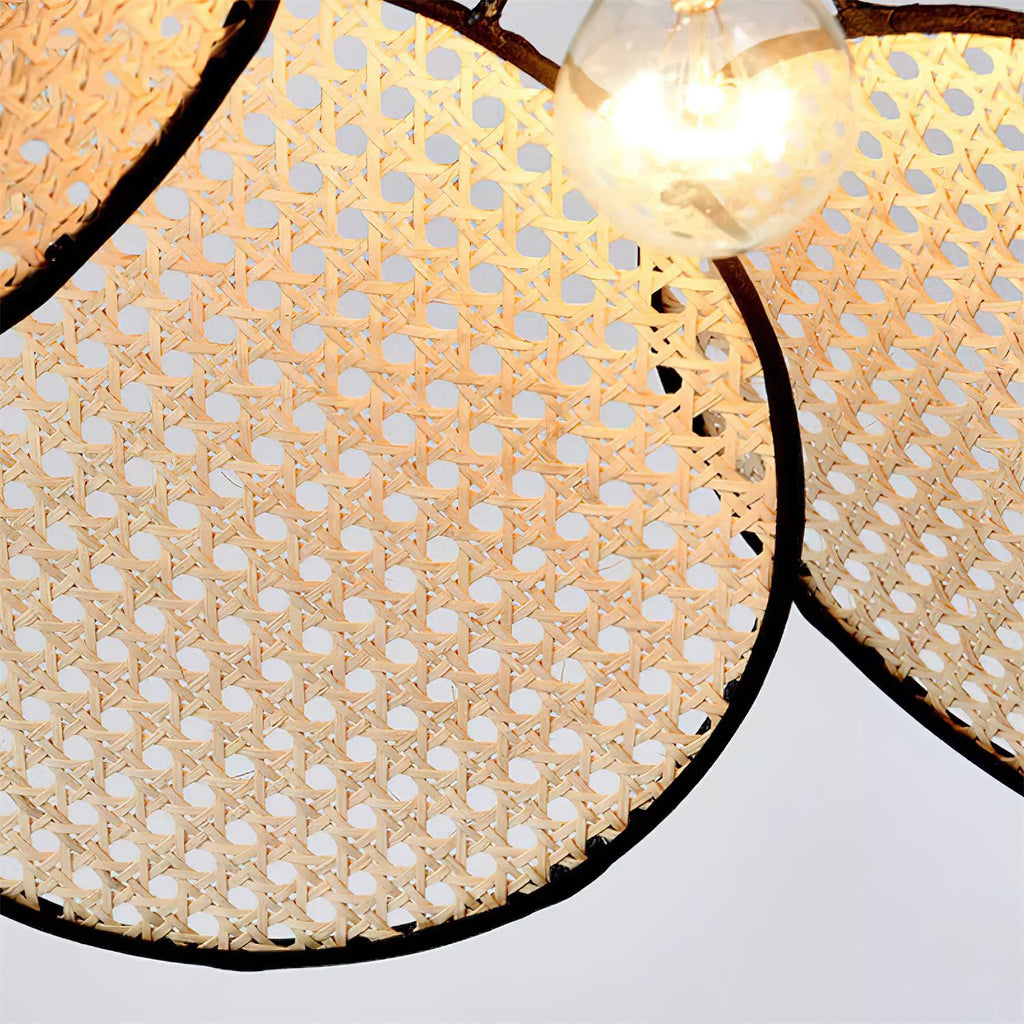 Kardenia Rattan Pendant Light-Moonnatur