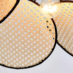 Kardenia Rattan Pendant Light-Moonnatur
