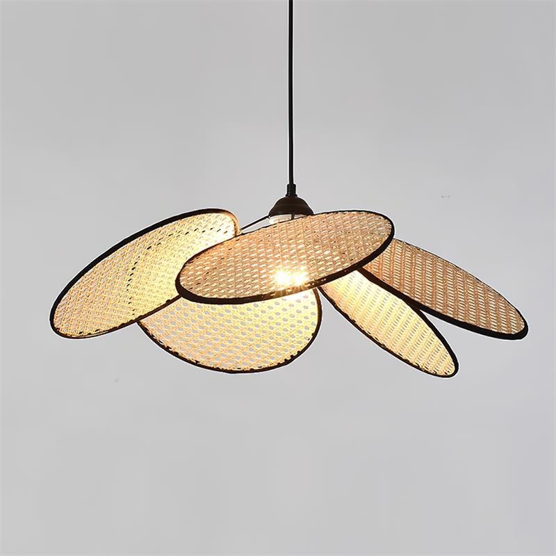 Kardenia Rattan Pendant Light-Moonnatur