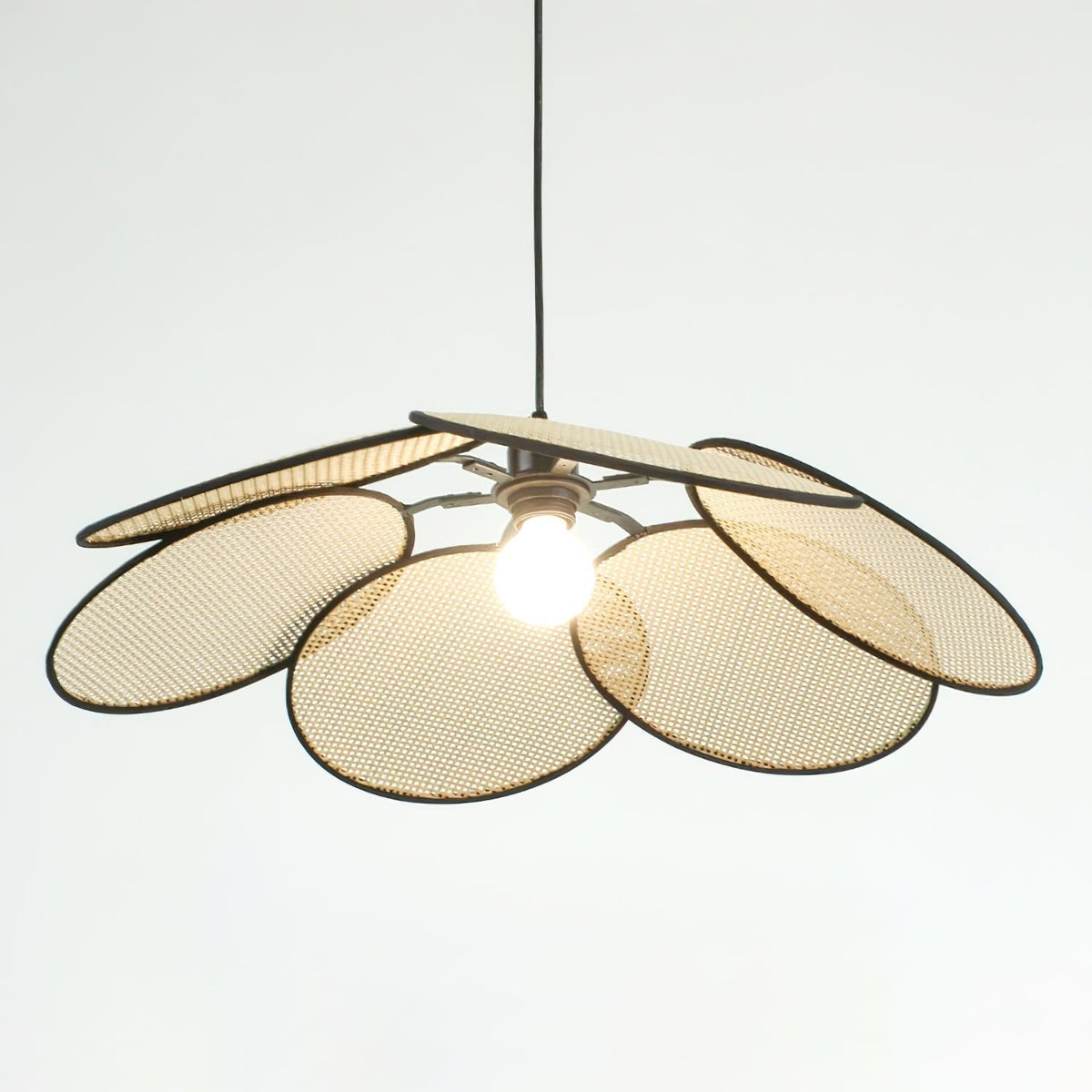 Kardenia Rattan Pendant Light-Moonnatur