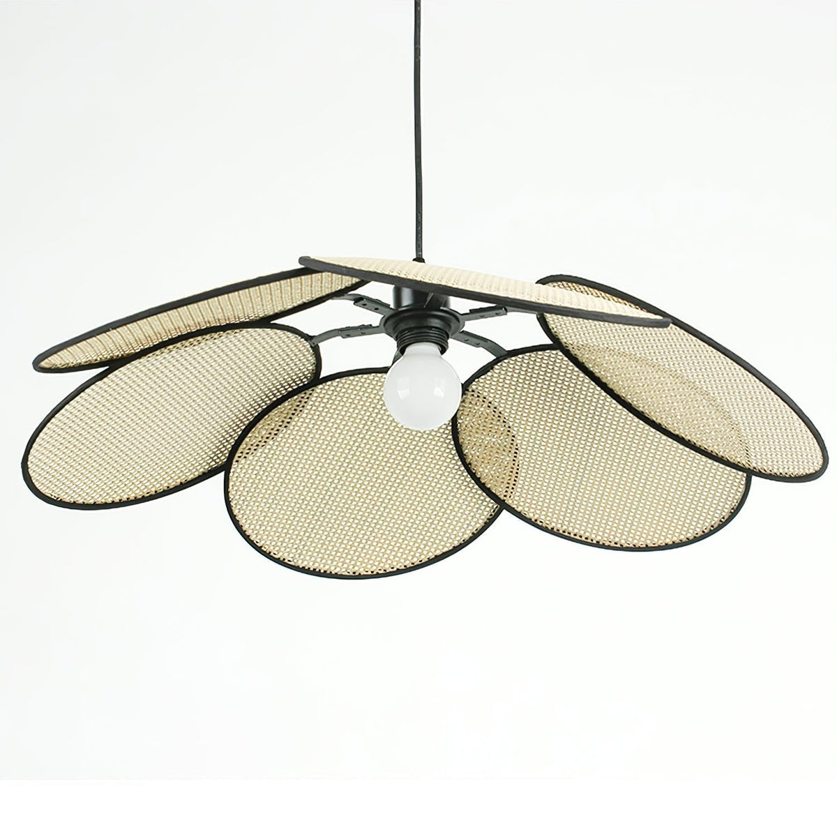 Kardenia Rattan Pendant Light-Moonnatur