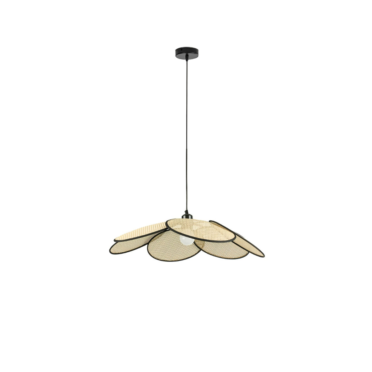 Kardenia Rattan Pendant Light-Moonnatur
