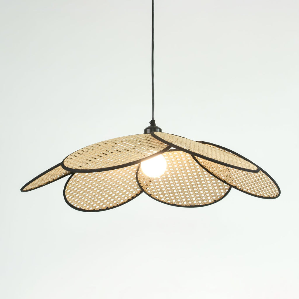 Kardenia Rattan Pendant Light-Moonnatur