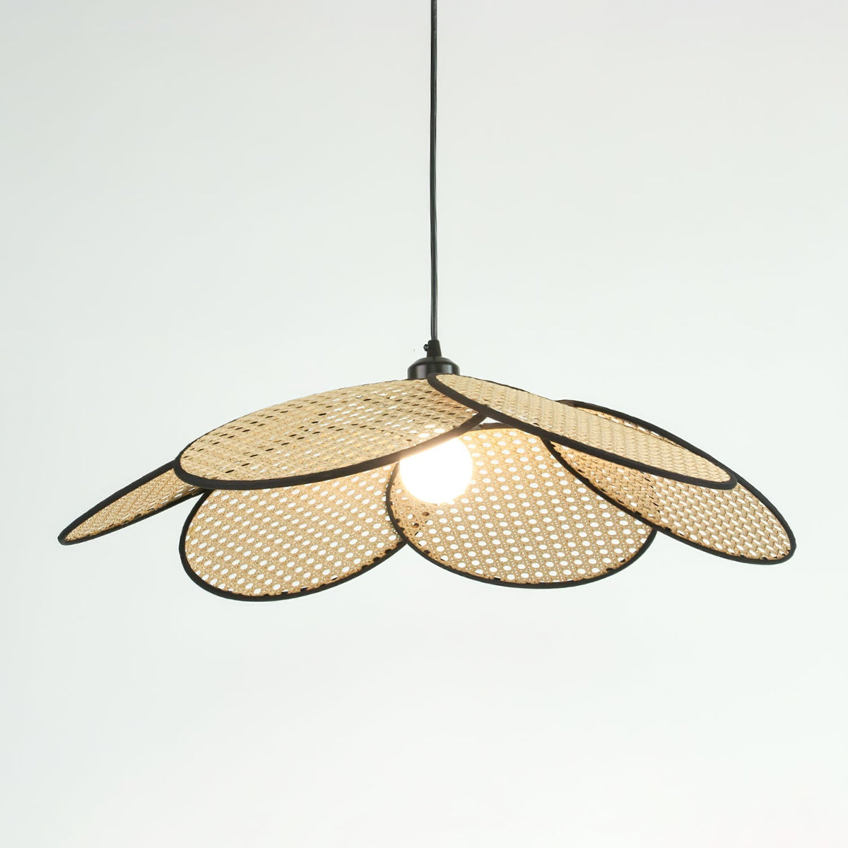 Kardenia Rattan Pendant Light-Moonnatur