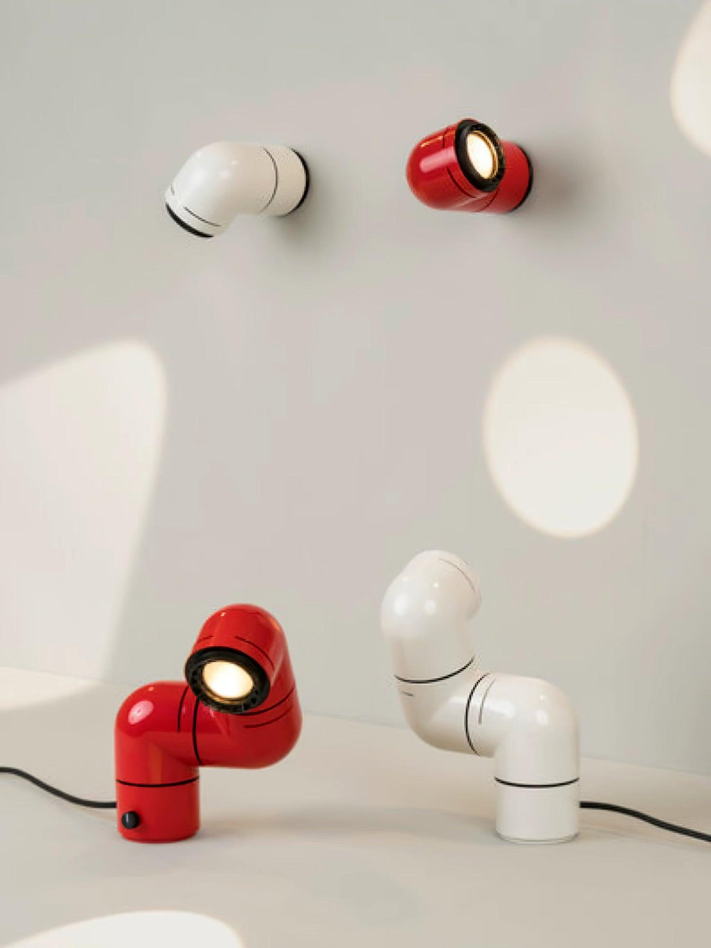 Westelle Resin Wall Light-Moonnatur
