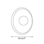 Elsenenis Ceramic Wall Light-Moonnatur