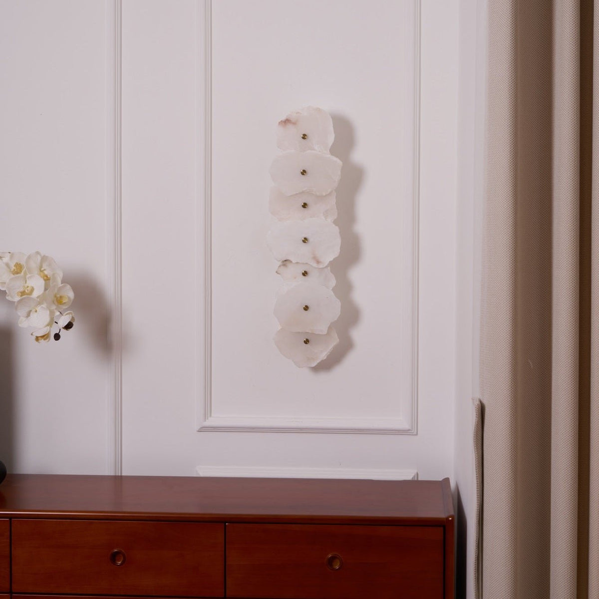 Pavessa Alabaster Wall Lamp-Moonnatur
