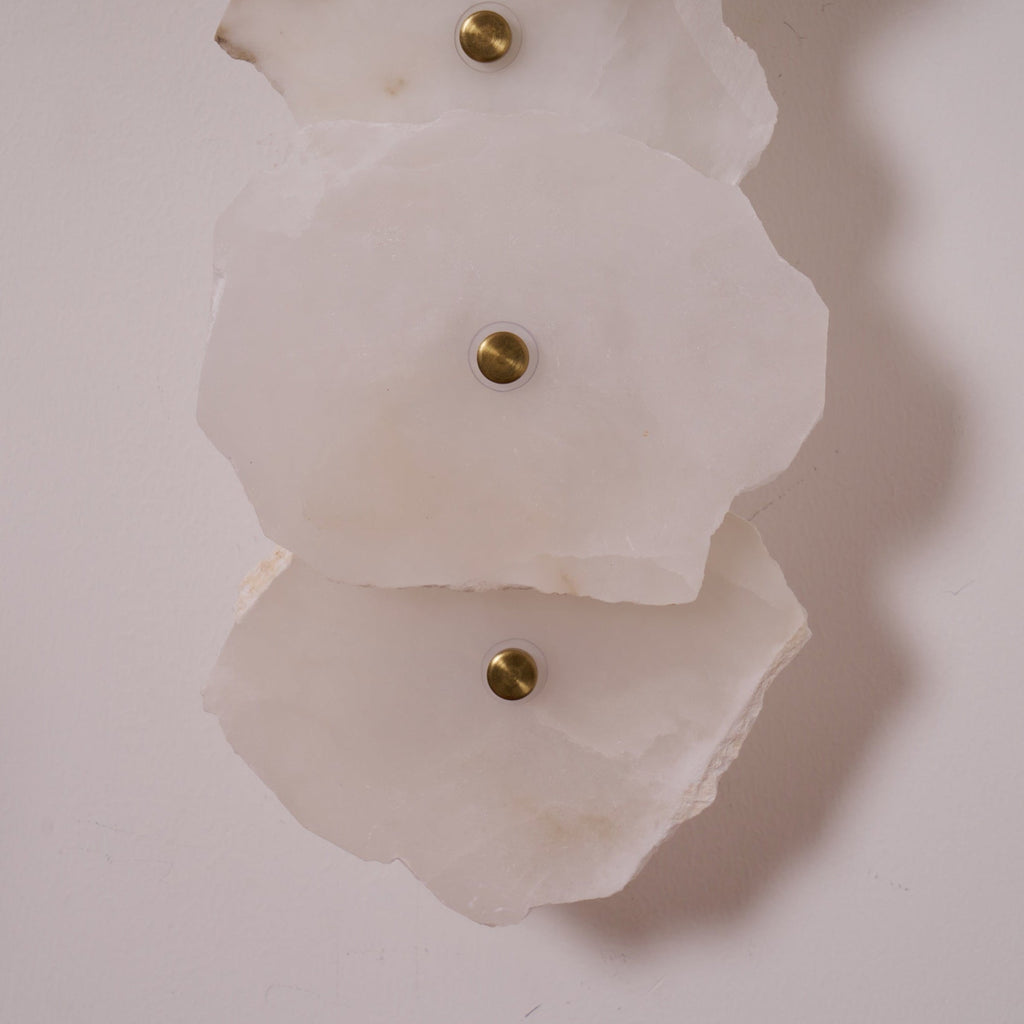 Pavessa Alabaster Wall Lamp-Moonnatur