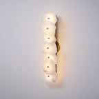 Ravensbrook Alabaster Wall Light-Moonnatur