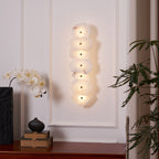 Ravensbrook Alabaster Wall Light-Moonnatur