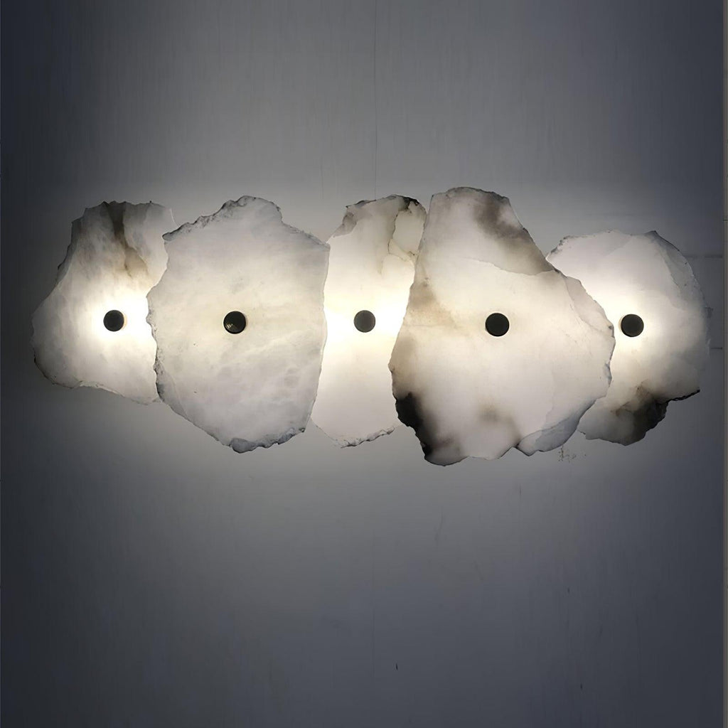 Pavessa Alabaster Wall Lamp-Moonnatur