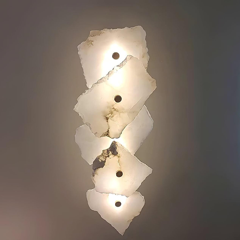 Pavessa Alabaster Wall Lamp-Moonnatur