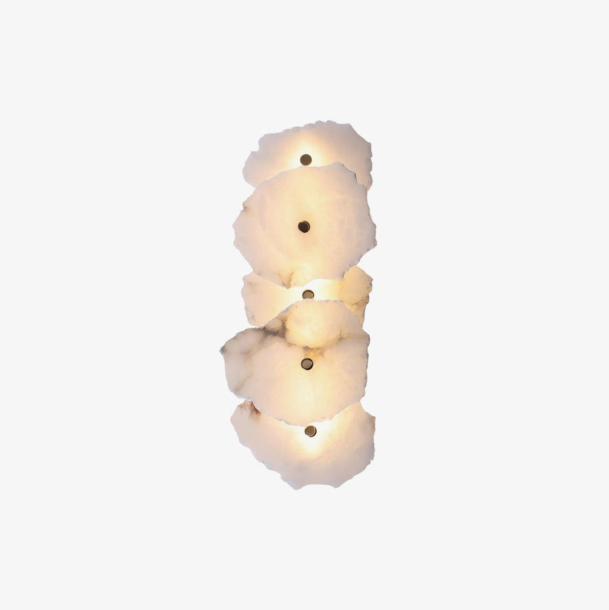 Ravensbrook Alabaster Wall Light-Moonnatur