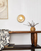 Elsenenis Ceramic Wall Light-Moonnatur