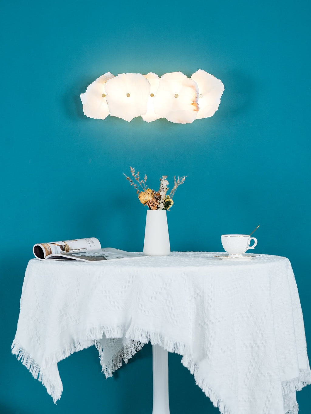 Pavessa Alabaster Wall Lamp-Moonnatur