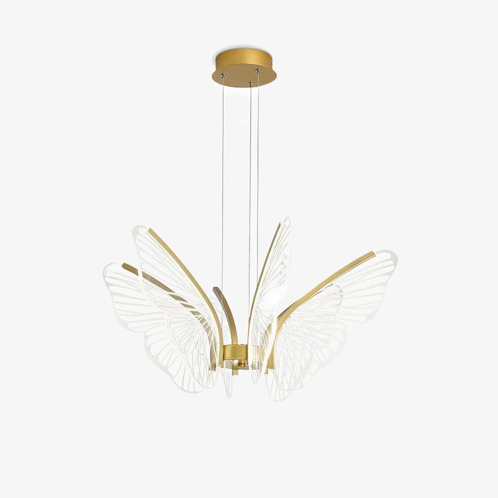 Quenelle Acrylic Chandelier-Moonnatur