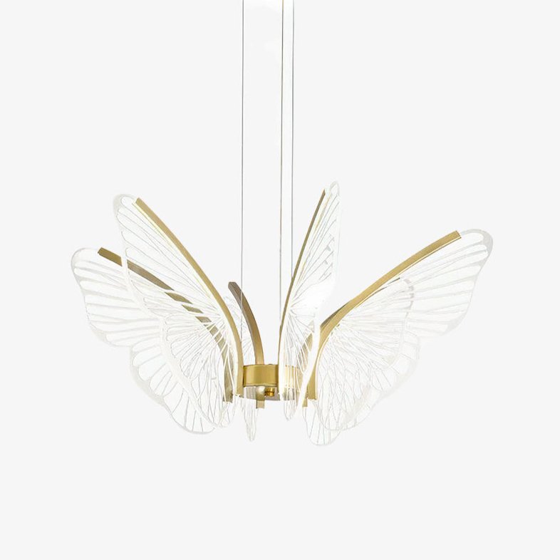 Quenelle Acrylic Chandelier-Moonnatur