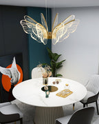 Quenelle Acrylic Chandelier-Moonnatur