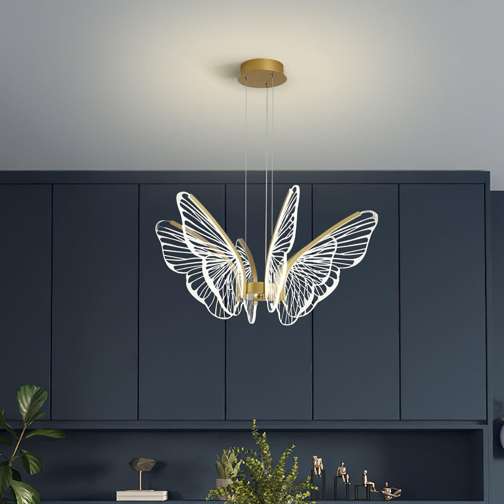 Quenelle Acrylic Chandelier-Moonnatur