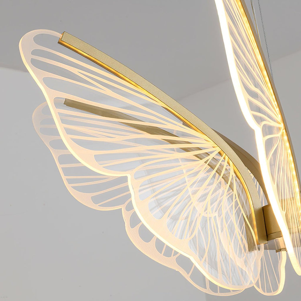Quenelle Acrylic Chandelier-Moonnatur