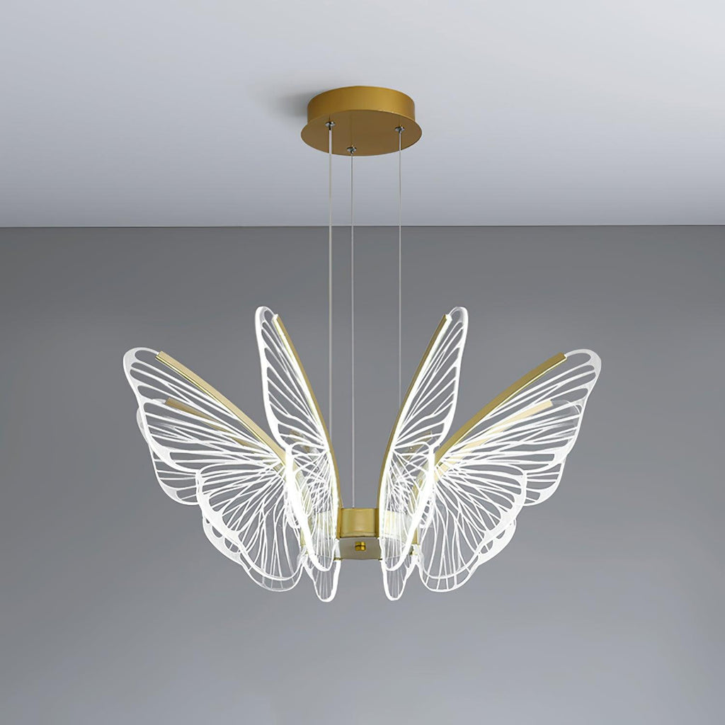 Quenelle Acrylic Chandelier-Moonnatur