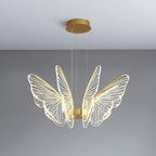 Quenelle Acrylic Chandelier-Moonnatur