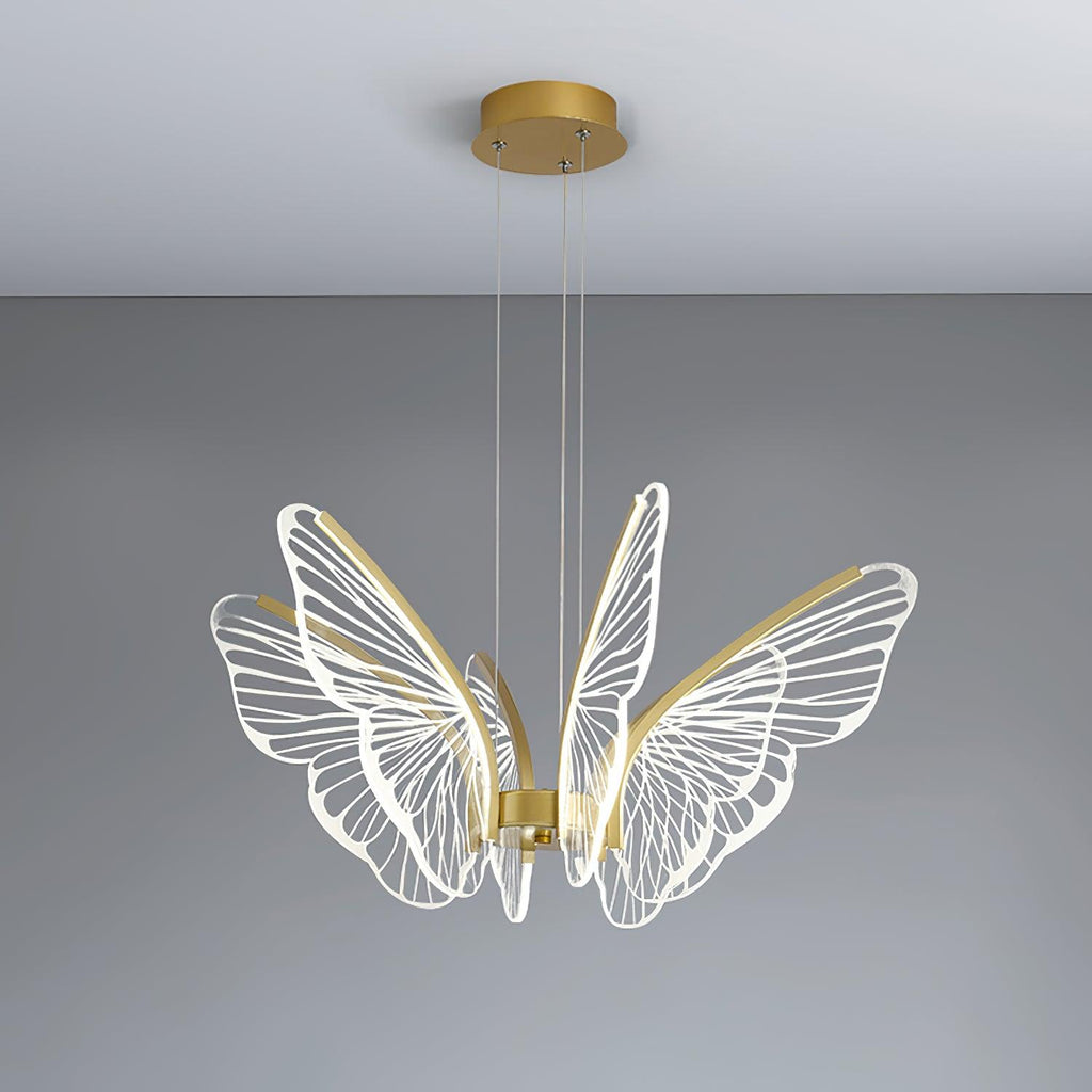Quenelle Acrylic Chandelier-Moonnatur