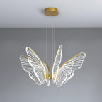 Quenelle Acrylic Chandelier-Moonnatur