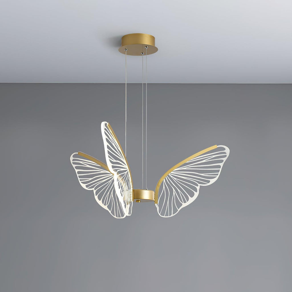Quenelle Acrylic Chandelier-Moonnatur