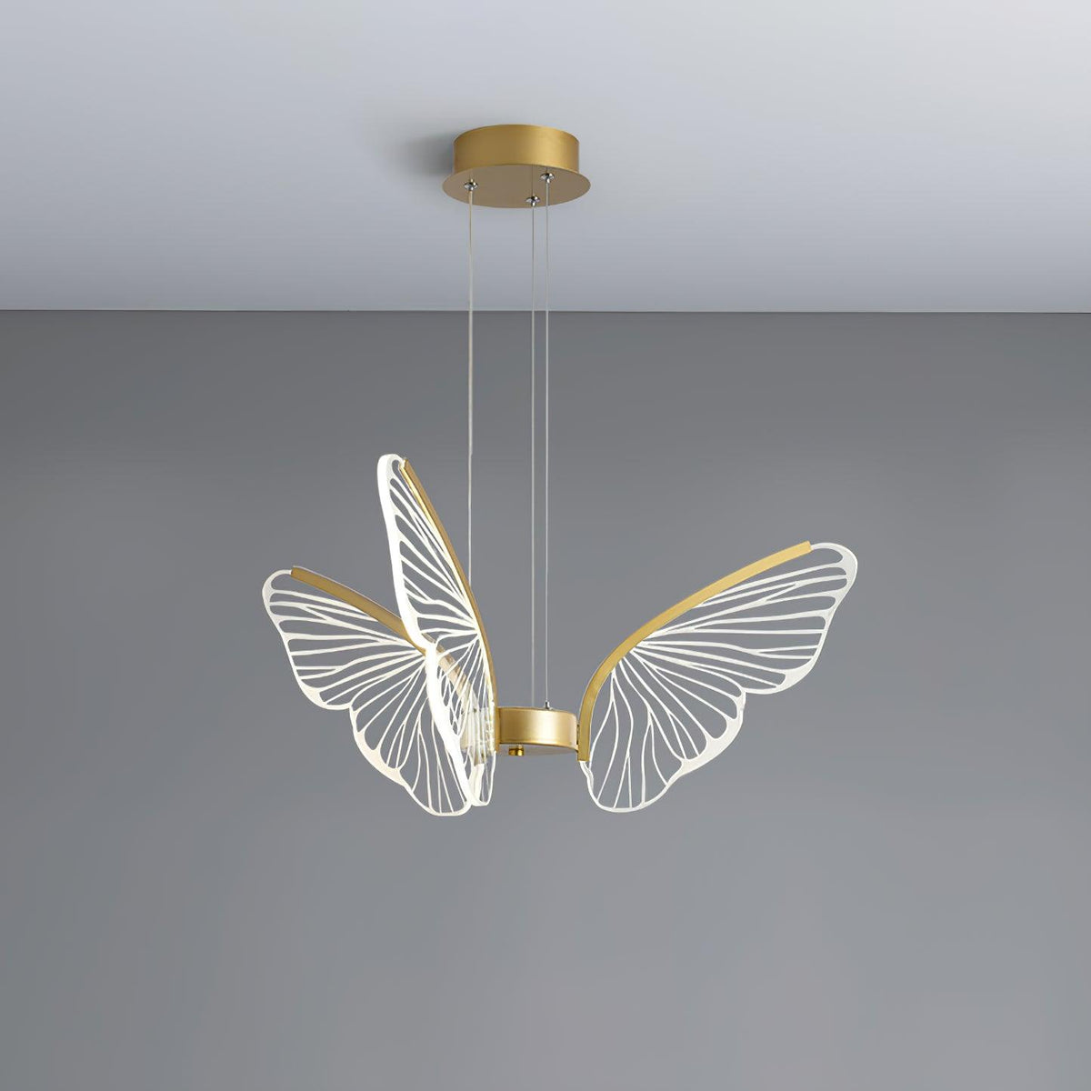 Quenelle Acrylic Chandelier-Moonnatur