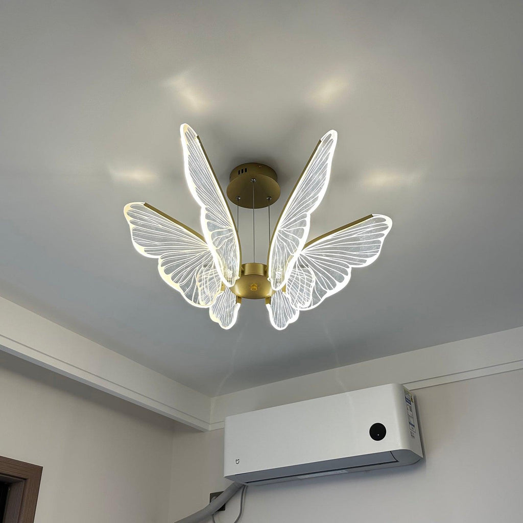 Quenelle Acrylic Chandelier-Moonnatur