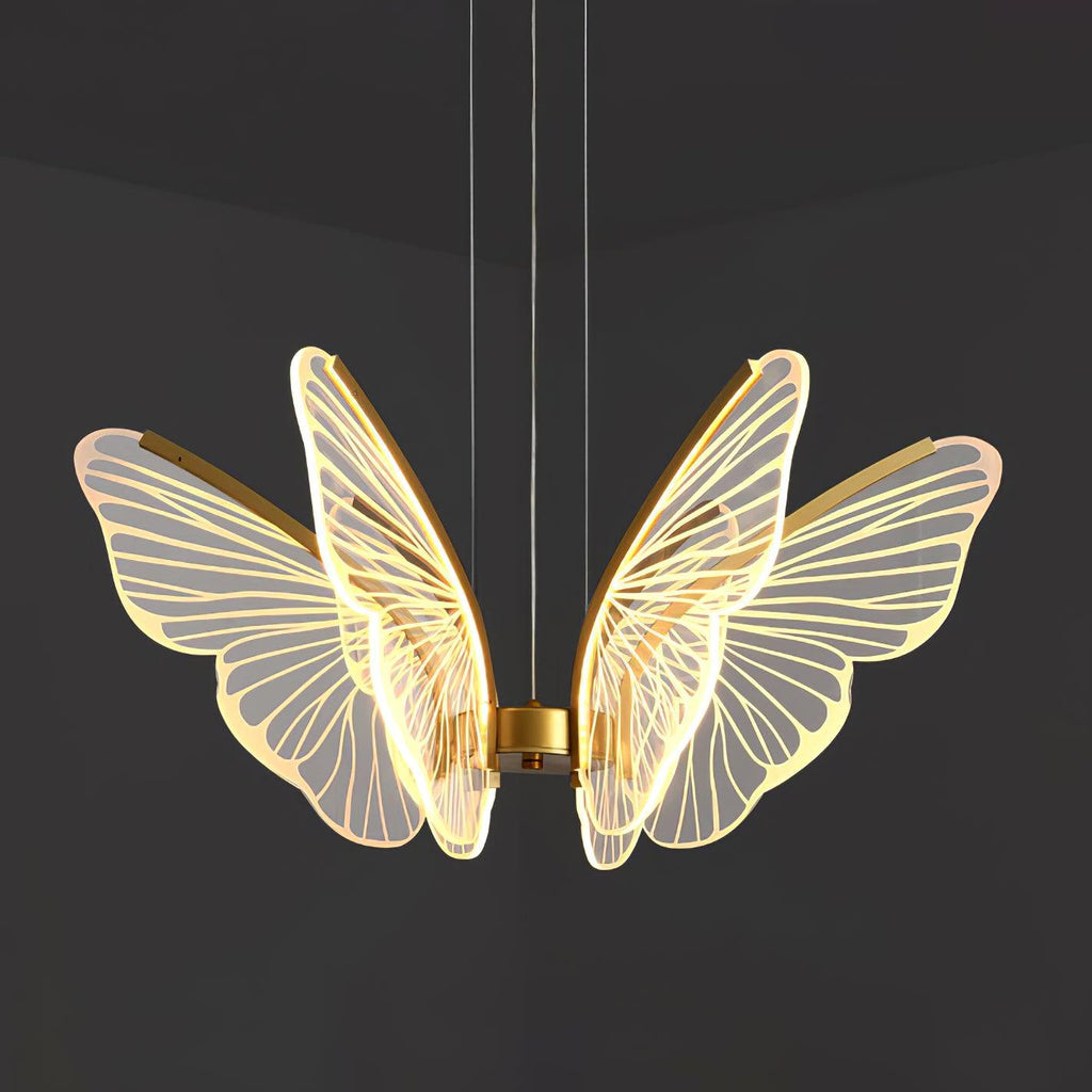 Quenelle Acrylic Chandelier-Moonnatur