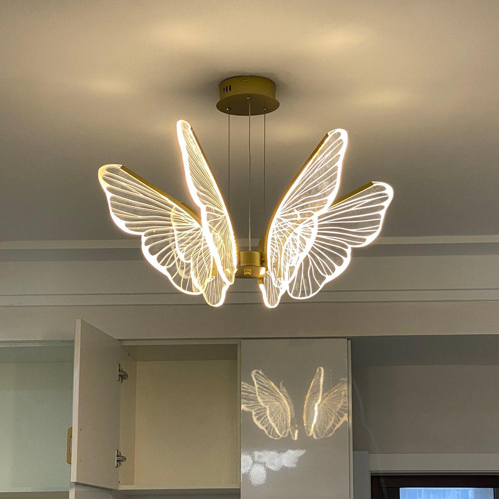 Quenelle Acrylic Chandelier-Moonnatur