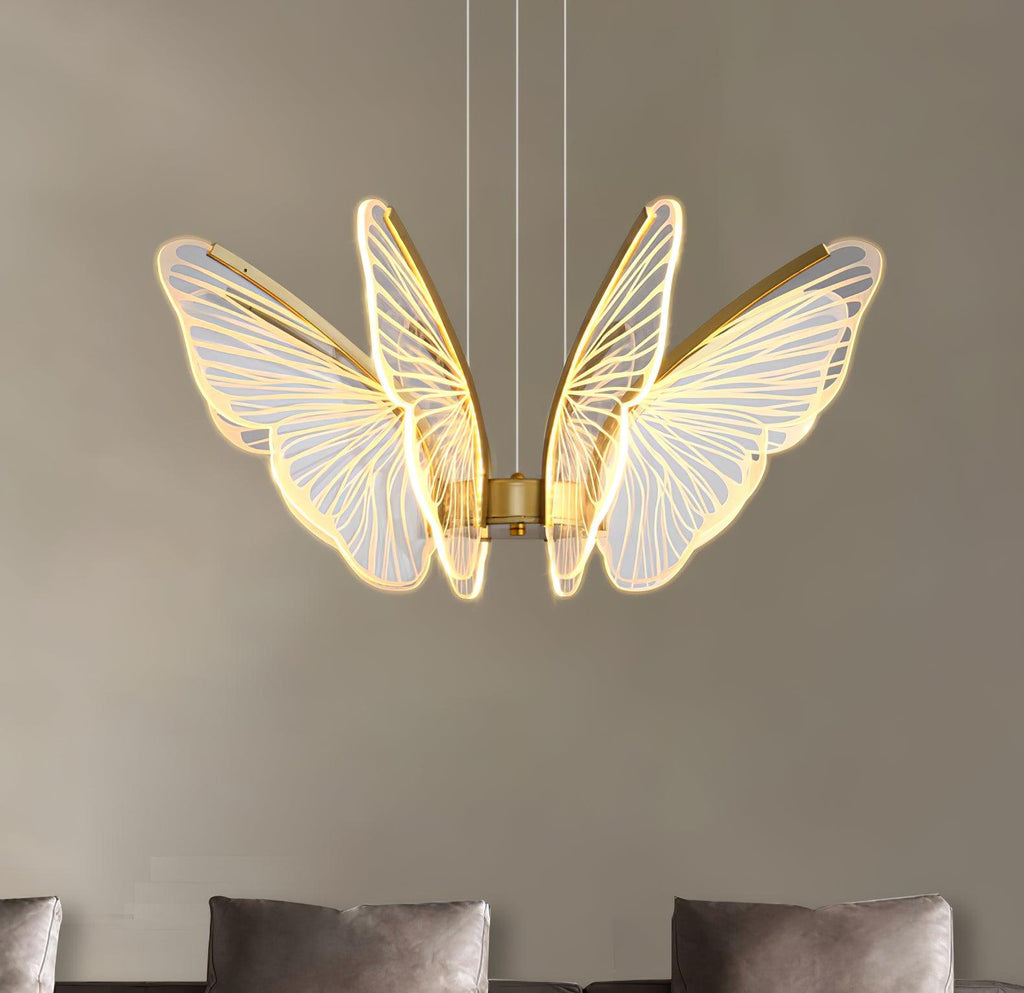Quenelle Acrylic Chandelier-Moonnatur