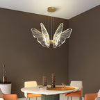 Quenelle Acrylic Chandelier-Moonnatur